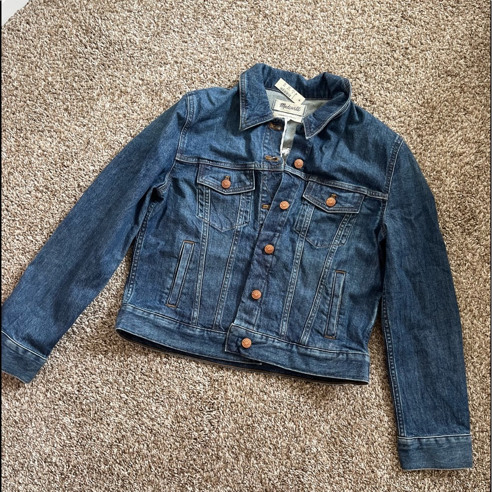 Madwell Denim Jacket - The Shrunken Stretch Jean Jacket: Eco Edition